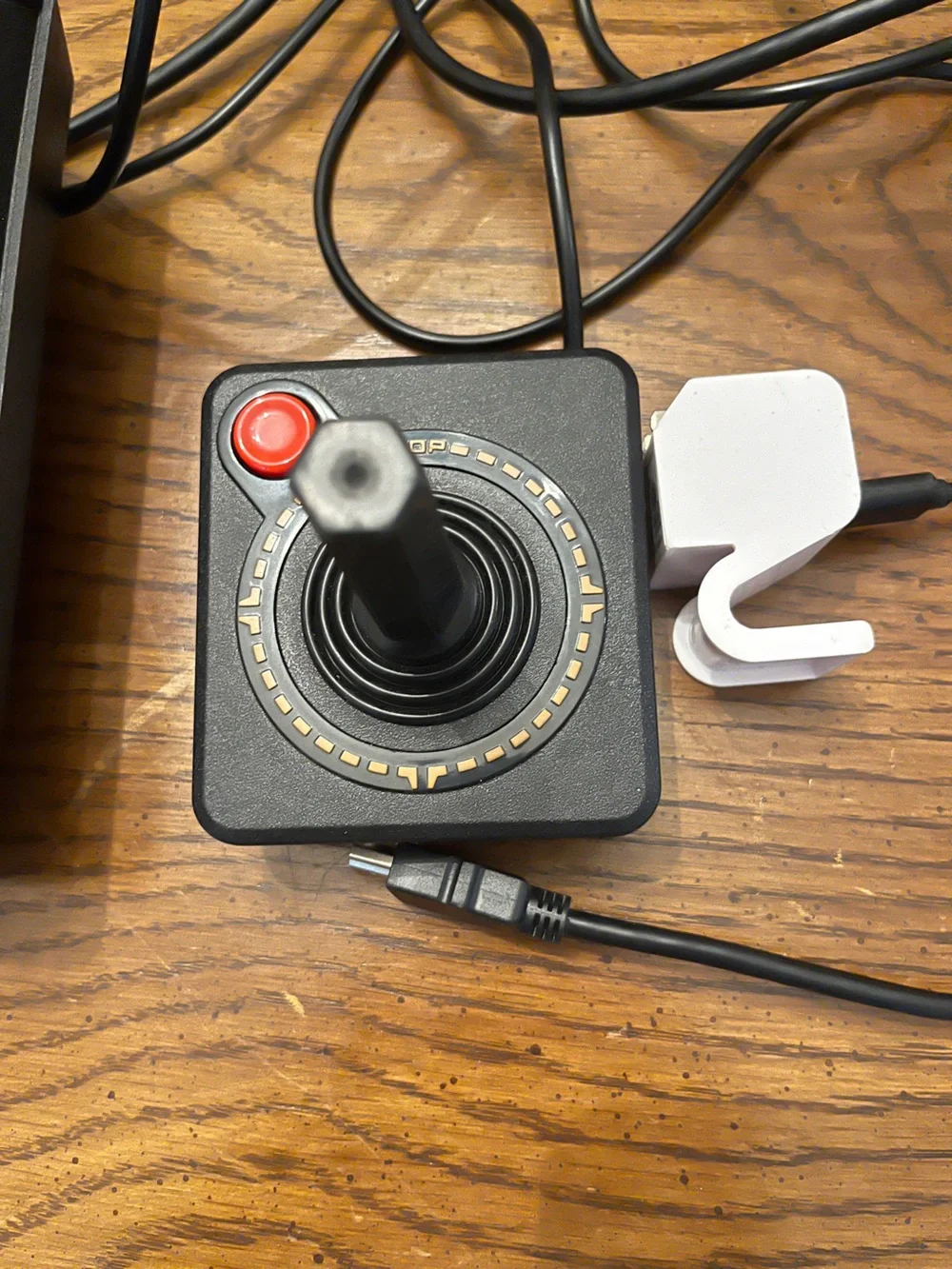 ATARI 2600+ CONSOLE & JOYSTICK and GAME